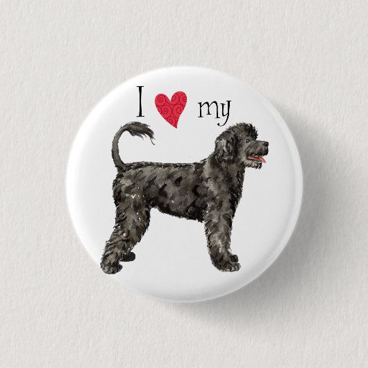 Ik hou van mijn PWD Ronde Button 3,2 Cm (Voorkant)