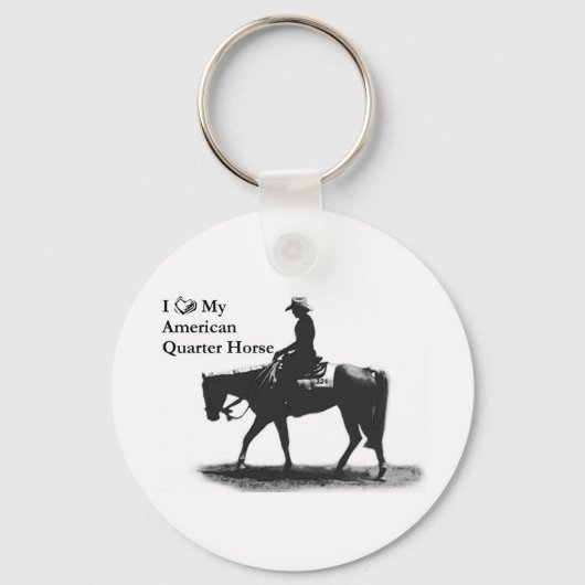 Ik hou van mijn QH Sleutelhanger (Voorkant)