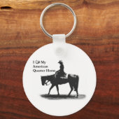 Ik hou van mijn QH Sleutelhanger (Voorkant)
