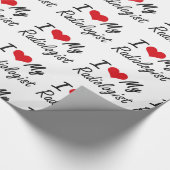 Ik hou van mijn radioloog cadeaupapier (Hoek)