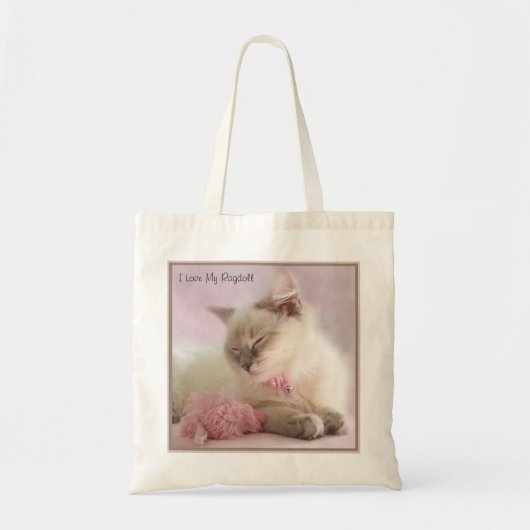 Ik hou van mijn Ragdoll tas (Voorkant)