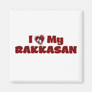 Ik hou van mijn RAKKASAN Magneet