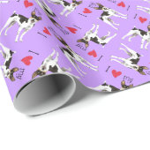 Ik hou van mijn Rat Terrier Cadeaupapier (Rol Hoek)