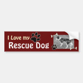 Ik hou van mijn Redding DogBumper Sticker (Voorkant)