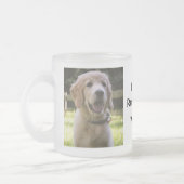 Ik hou van mijn reddingshond | Naam en foto Matglas Koffiemok (Links)