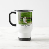 Ik hou van mijn reddingskat. Travel Mug Reisbeker (Links)