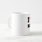 Ik hou van mijn referentie koffiemok (Voorkant links)