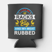 Ik hou van mijn rekken grote grappige BBQ Grill Ma Blikjeskoeler (Voorkant)