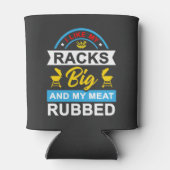 Ik hou van mijn rekken grote grappige BBQ Grill Ma Blikjeskoeler (Achterkant)