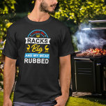 Ik hou van mijn rekken grote grappige BBQ Grill Ma T-shirt<br><div class="desc">Grappig BBQ-ontwerp,  deze afbeelding is geweldig voor de grillmaster die van barbecue houdt. Perfecte gift voor vaderdag,  verjaardag,  Kerstmis,  of een andere speciale gelegenheid. OVEREENKOMENDE objecten in ons collectie.</div>