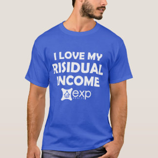 Ik hou van mijn resterende inkomen - XP Realty - E T-shirt