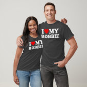 Ik hou van mijn Robbie cadeau T-shirt (Unisex)