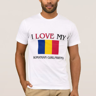 Ik hou van mijn Roemeense Vriendin T-shirt