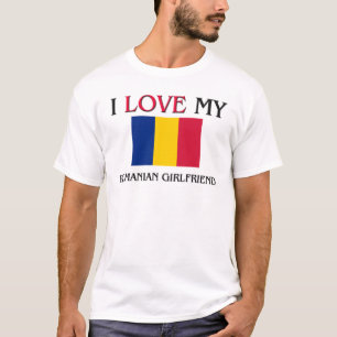 Ik hou van mijn Roemeense Vriendin T-shirt
