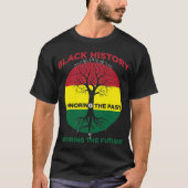 Ik hou van mijn Roots Pride Africa Afro Proud Afri T-shirt (Voorkant)