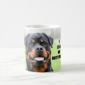 Ik hou van mijn rottweiler koffiemok (Center)