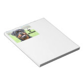 Ik hou van mijn rottweiler notitieblok (Schuin)