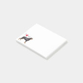 Ik hou van mijn rottweiler post-it® notes (Schuin)