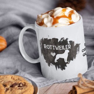 Ik hou van mijn rottweilers Dog Pet Ggloed Heart Koffiemok
