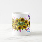 Ik hou van mijn rottweilers Dog Pet Ggloed Heart Koffiemok (Center)