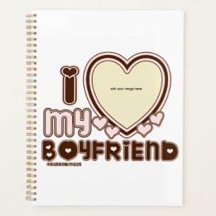 Ik hou van mijn roze vriendje planner