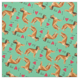 Ik hou van mijn Russische Speelgoed Stof