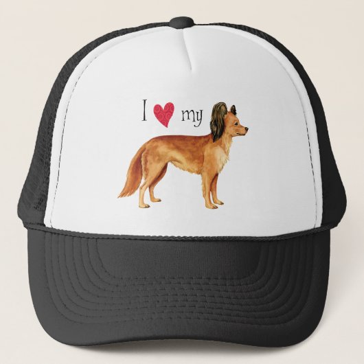 Ik hou van mijn Russische Speelgoed Trucker Pet (Voorkant)