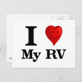 Ik hou van mijn RV Briefkaart (Voorkant / Achterkant)