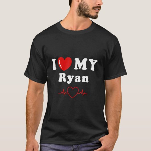 Ik hou van mijn Ryan dingen doen T-shirt (Voorkant)