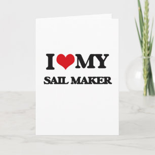 Ik hou van mijn Sail Maker Kaart