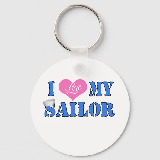 Ik hou van mijn Sailor Sleutelhanger (Voorkant)