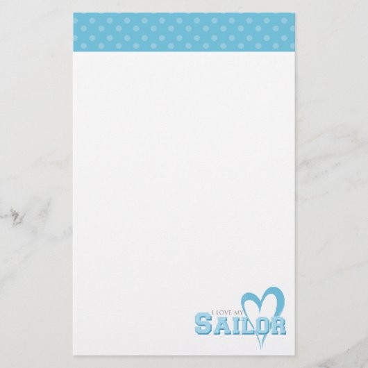 Ik hou van mijn Sailor Stationery Briefpapier (Voorkant)