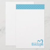 Ik hou van mijn Sailor Stationery Briefpapier (Voorkant / Achterkant)