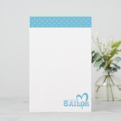 Ik hou van mijn Sailor Stationery Briefpapier (Staand voorkant)