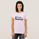 Ik hou van mijn Saint Lucian Husband T-shirt (Voorkant volledig)