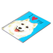 Ik hou van mijn Samoyed Notitieboek (Linkerzijde)
