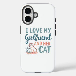 Ik hou van mijn sassy Vriendin telefoon case ontwe