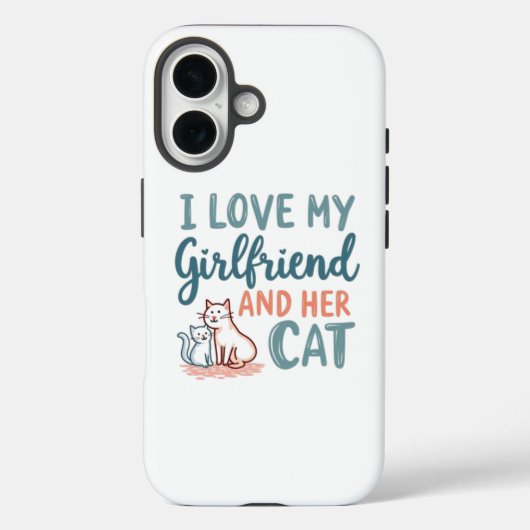Ik hou van mijn sassy Vriendin telefoon case ontwe (Achterkant)