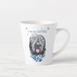 Ik hou van mijn Schapendo Coffee Mok Canvas tas P