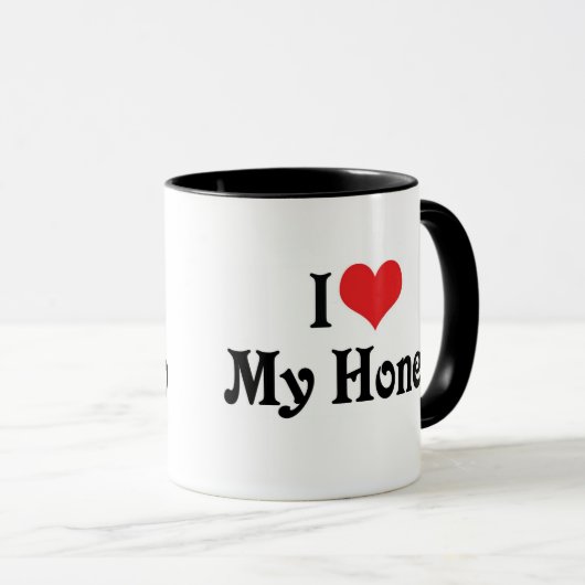 Ik hou van mijn schat mok (Voorkant rechts)