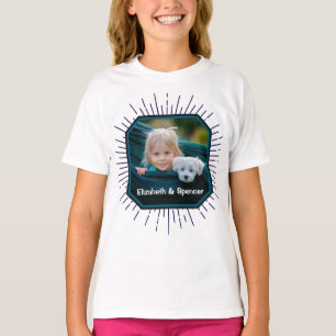 Ik hou van mijn schattige hond puppy huisdier meis t-shirt