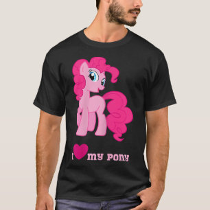 Ik hou van mijn schattige kleine pony Fantasy pet  T-shirt