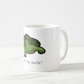Ik hou van mijn schildpad koffiemok (Voorkant rechts)