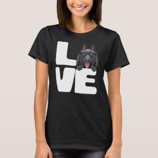 Ik hou van mijn Schipperke Dog T-shirt