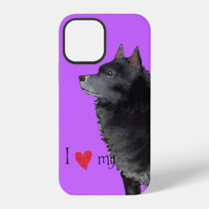 Ik hou van mijn Schipperke iPhone 12 Hoesje