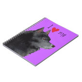 Ik hou van mijn Schipperke Notitieboek (Linkerzijde)