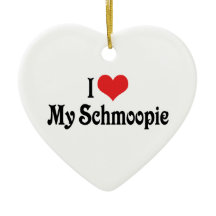 Ik hou van mijn Schmoopie-ornament