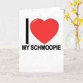 Ik hou van mijn Schmoopie T.png Kaart (Gele Bloem)