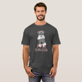 Ik hou van mijn Schnauzer T-shirt (Voorkant volledig)