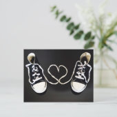 Ik hou van mijn schoenen briefkaart (Staand voorkant)